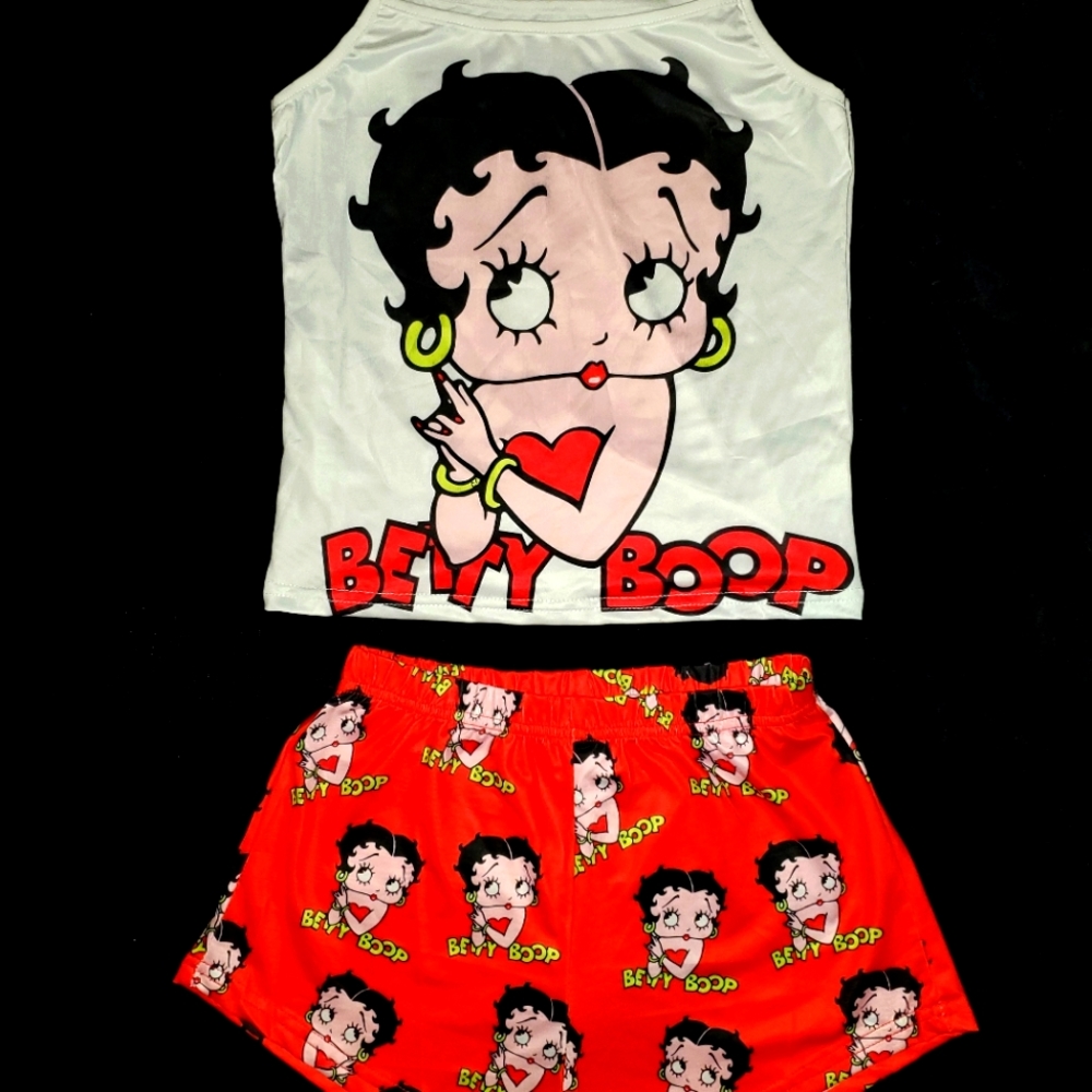Sexy and Comfy Betty Boop Pajama Set